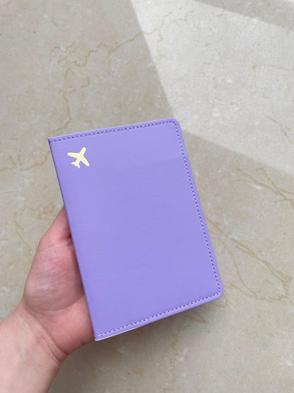 Vegan Leather Passport Holder