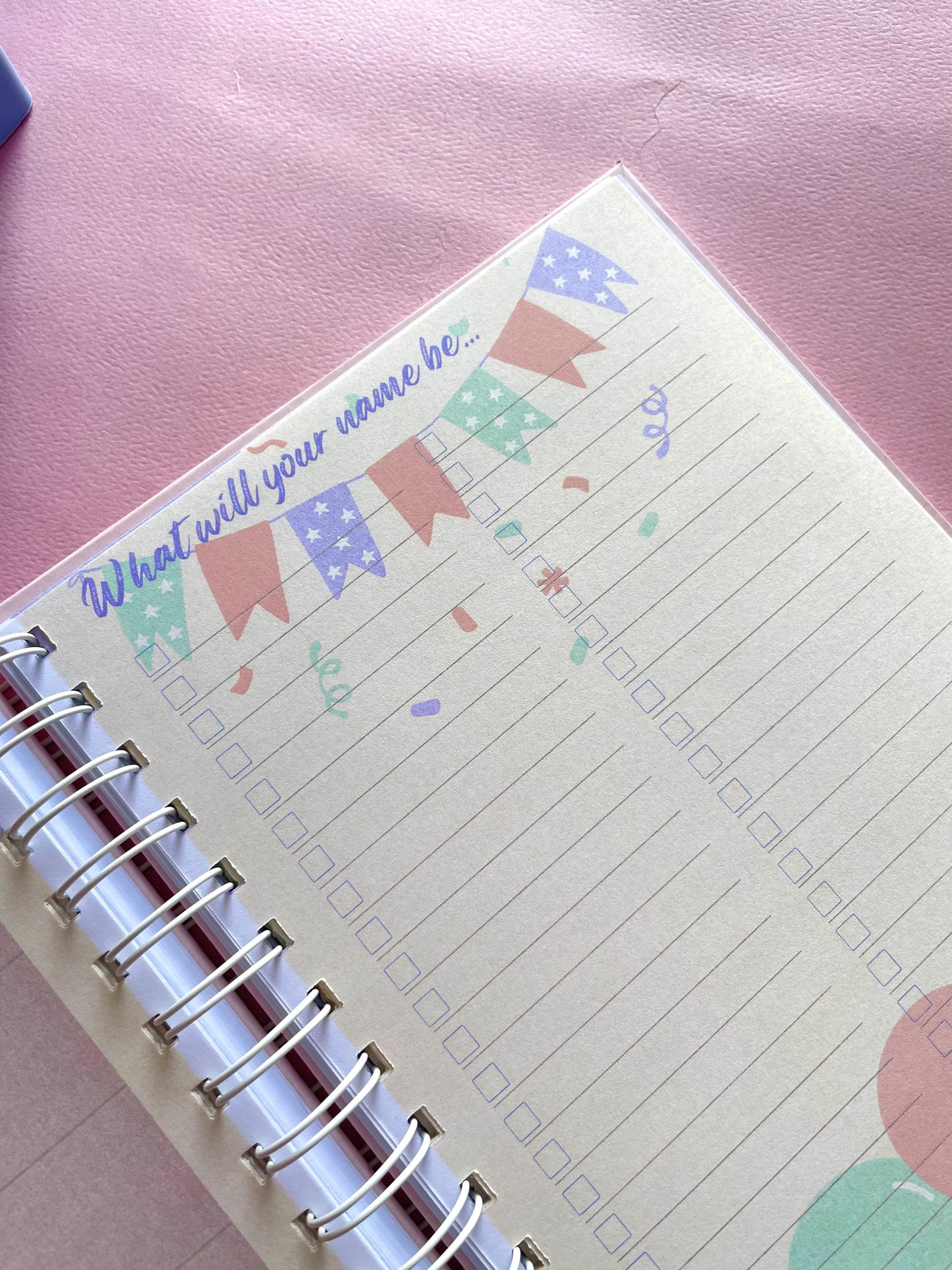 My Pregnancy Journal - Pastel Clouds