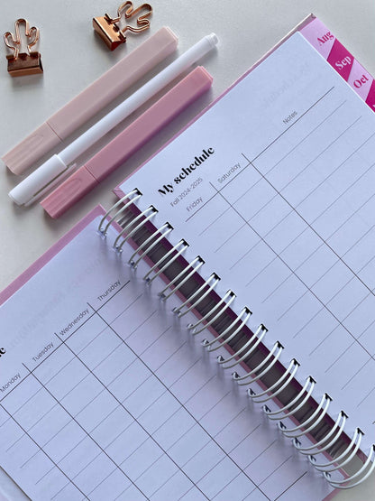 Future Doctor Student Planner - Pink