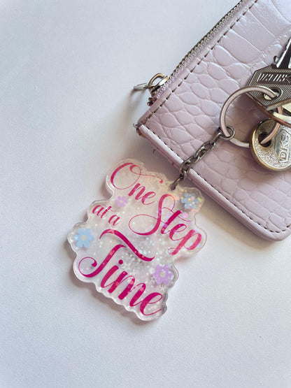 One Step at a Time - Acrylic Keychain