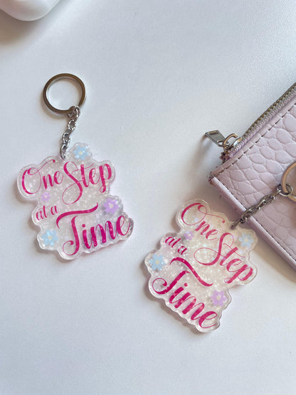 One Step at a Time - Acrylic Keychain