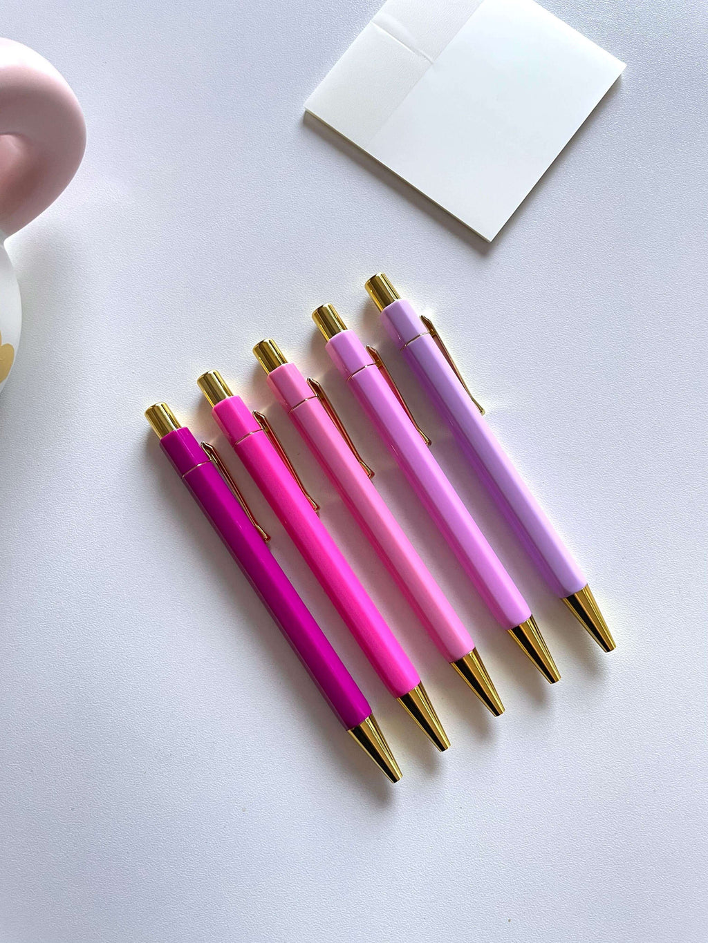 Gradient Plum Pen Set - Black Ink
