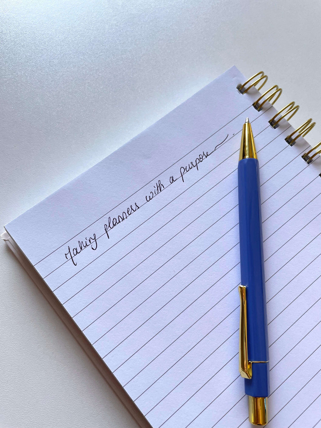 Gradient Navy Pen Set - Black Ink