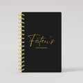 Leather Any Name Lined Notebook
