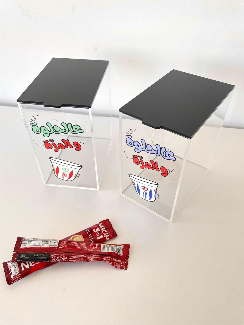 3al Helwe wel Morra Blue - Coffee Box