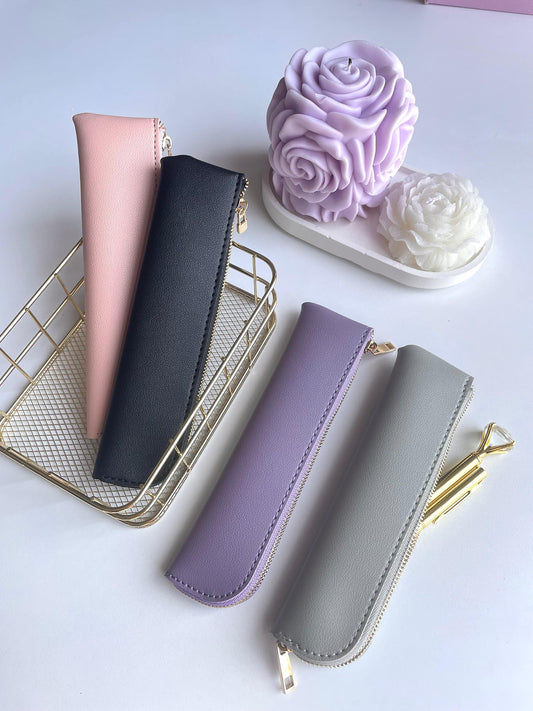 Vegan Leather Pouch - Pencil Case
