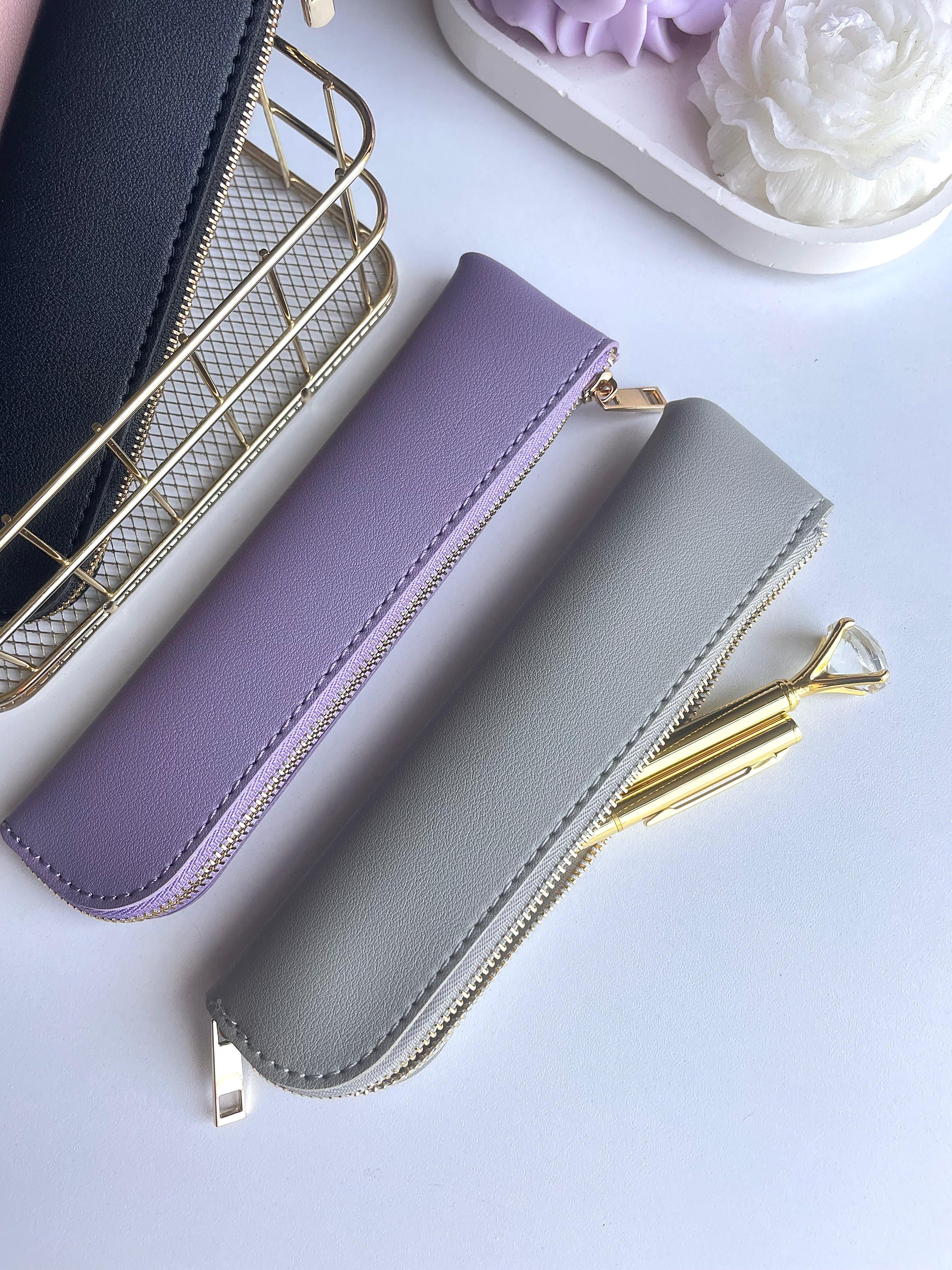 Vegan Leather Pouch - Pencil Case
