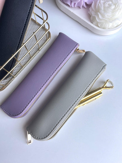 Vegan Leather Pouch - Pencil Case