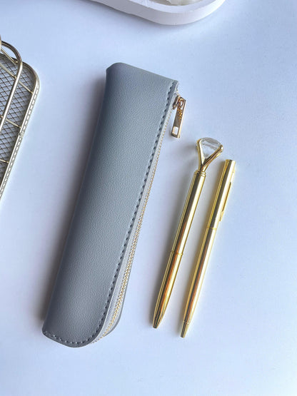 Vegan Leather Pouch - Pencil Case