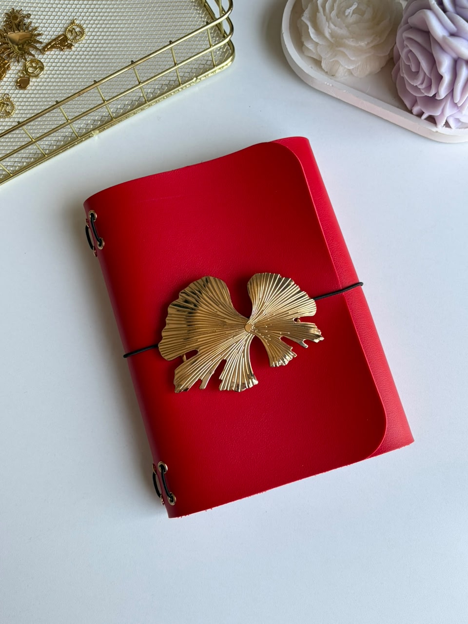 Rouge - Vegan Leather Refillable Journal