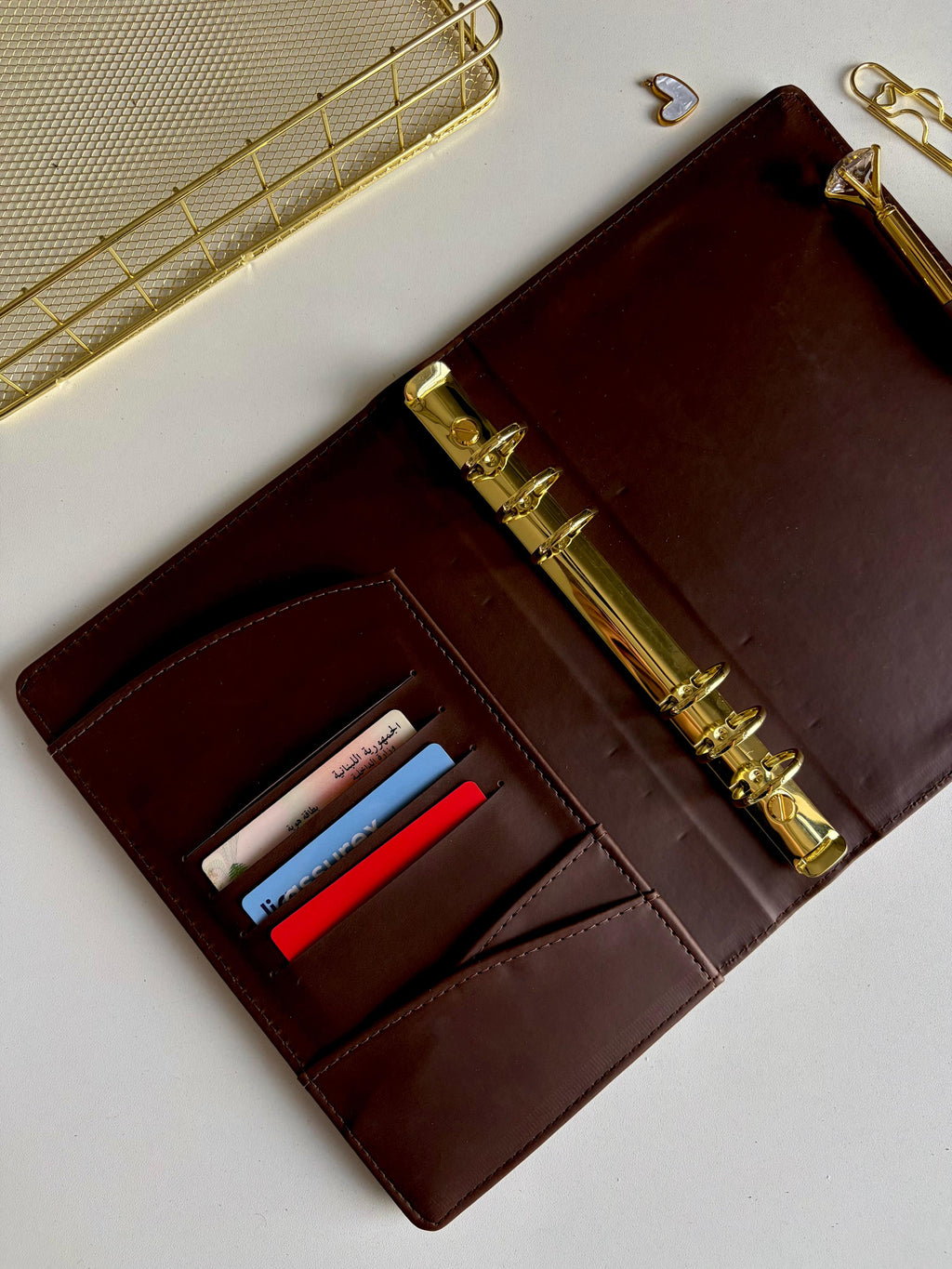 Customized Leather Binder - A5