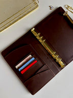 Customized Leather Binder - A5