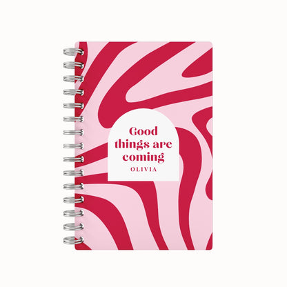 Liquid Strokes Undated Daily Planner