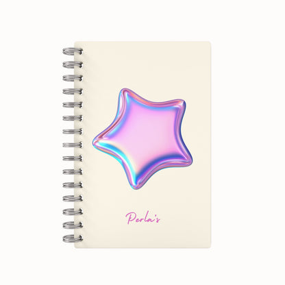 Balloon Star Undated Daily Planner