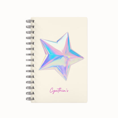 Holographic Star Undated Daily Planner