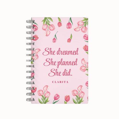 She Dreamed Undated Daily Planner