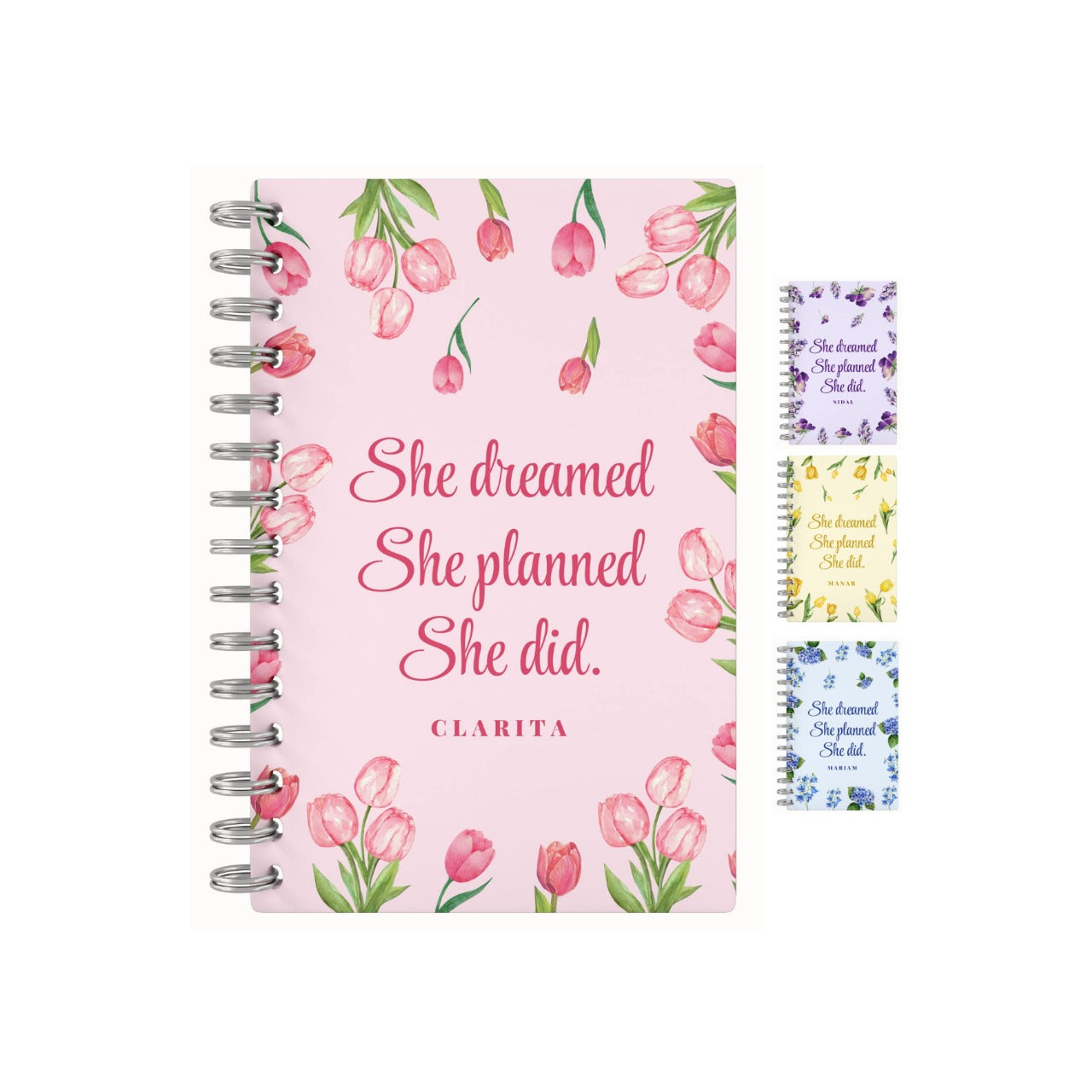 She Dreamed Undated Daily Planner