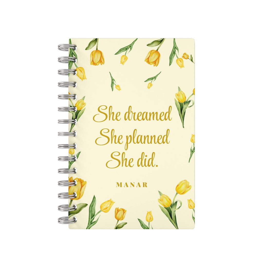 She Dreamed Undated Daily Planner