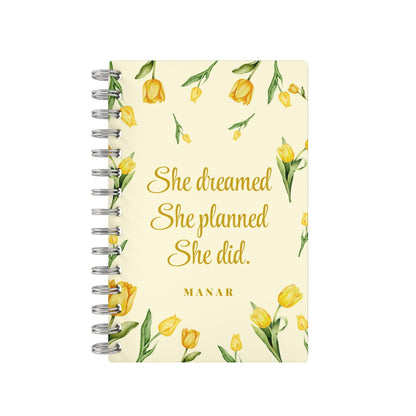 She Dreamed Undated Daily Planner