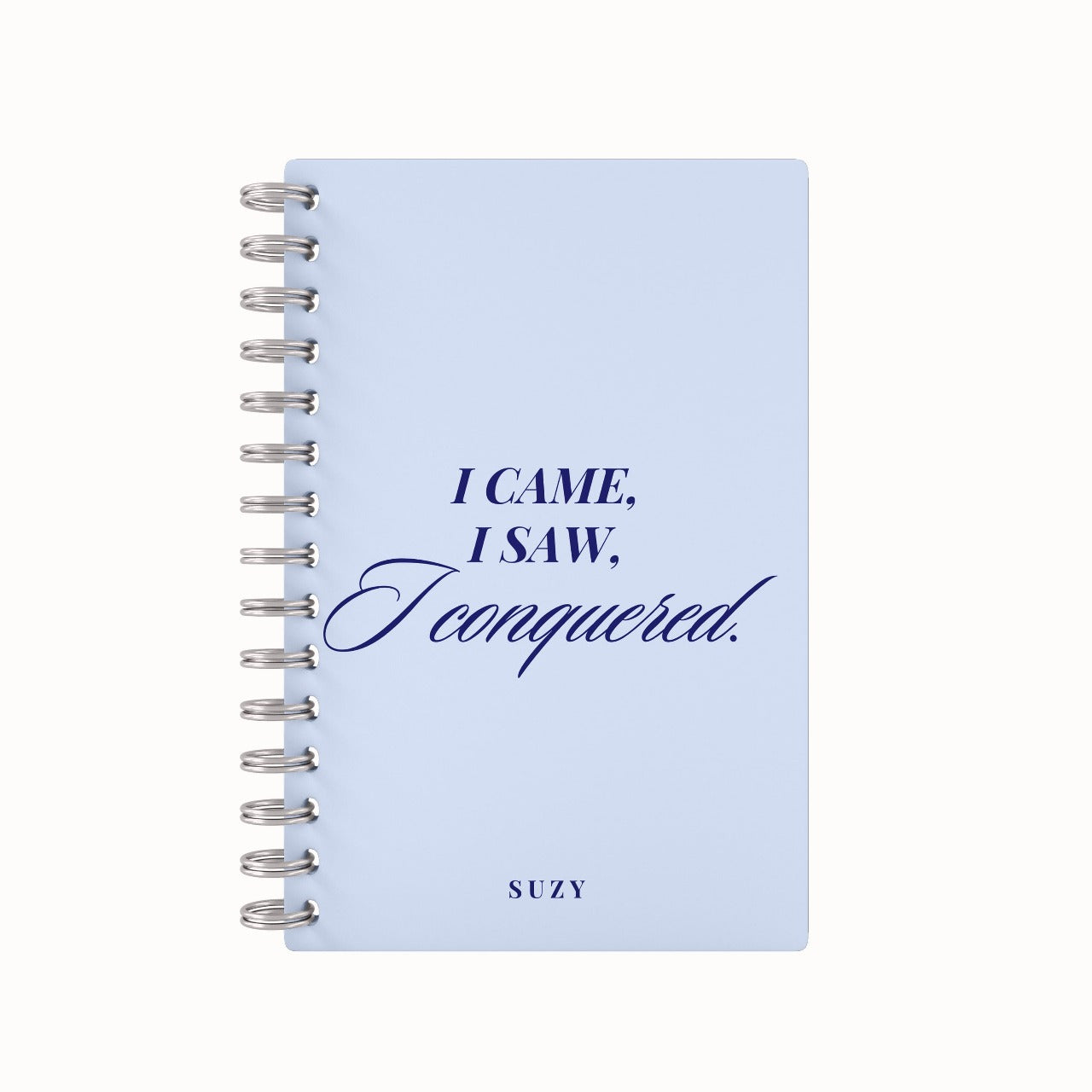 I Conquered Undated Daily Planner