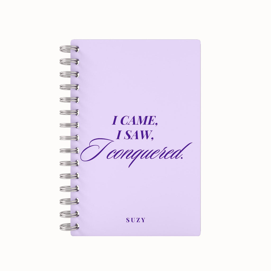 I Conquered Undated Daily Planner