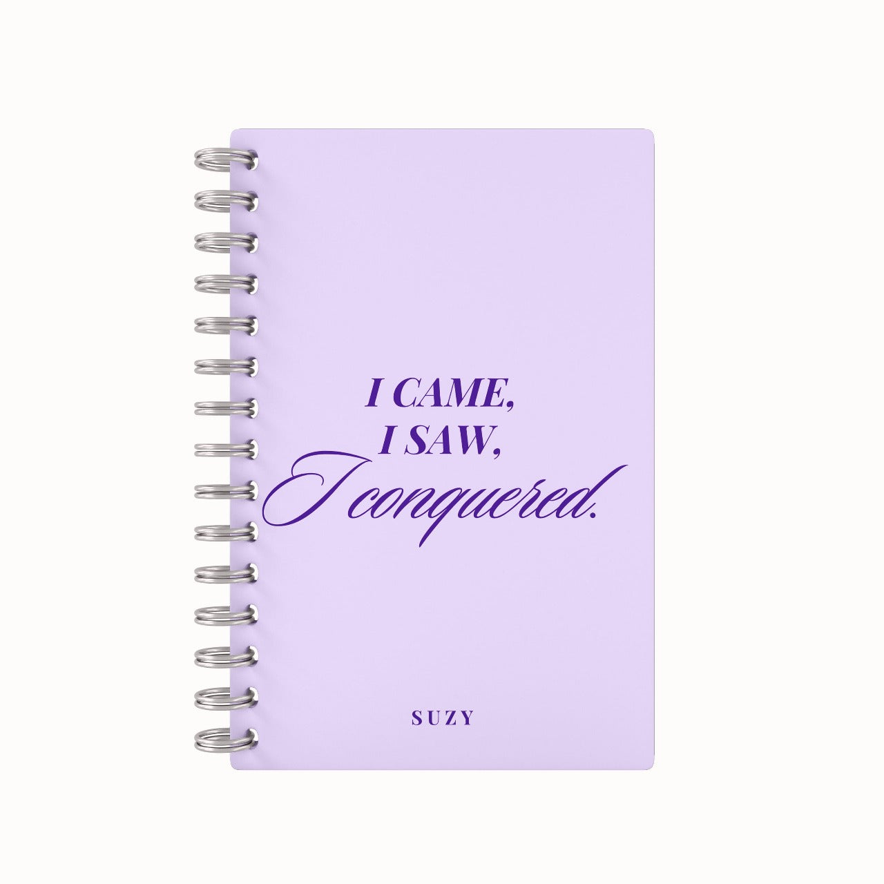 I Conquered Undated Daily Planner