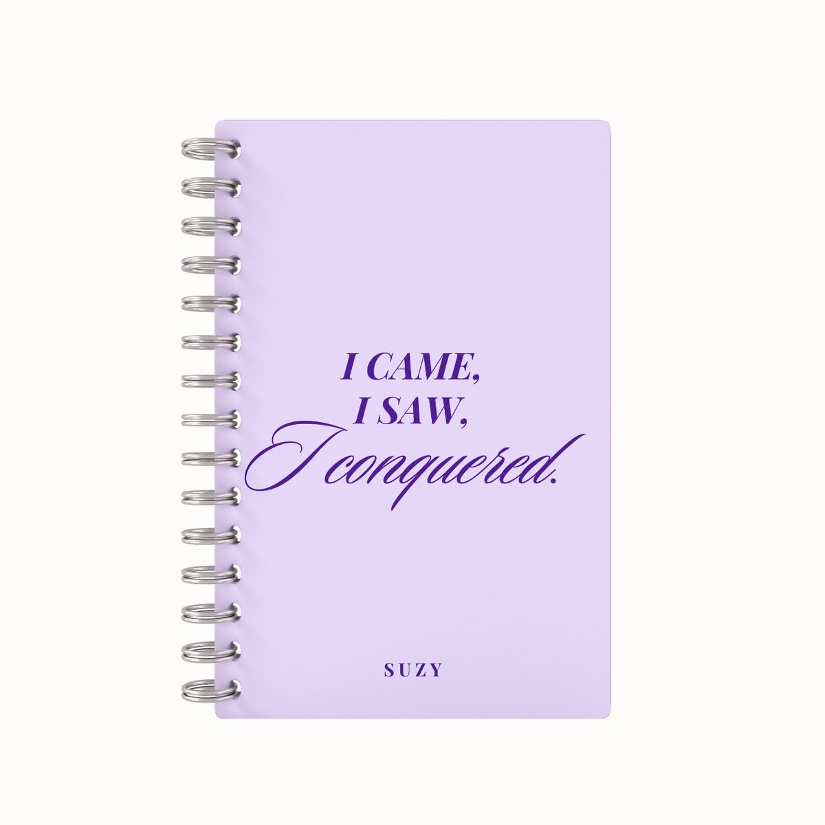 I Conquered Undated Daily Planner