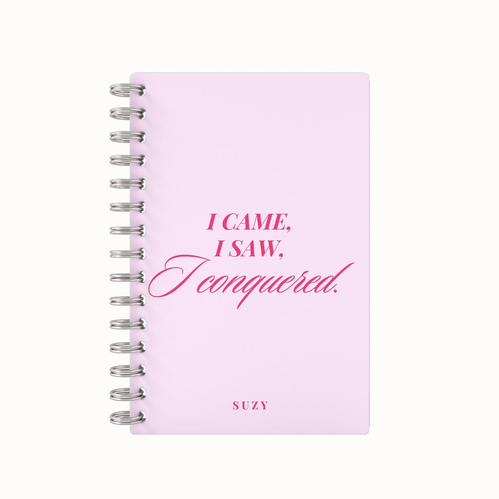 I Conquered Undated Daily Planner