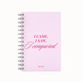 I Conquered Undated Daily Planner