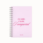 I Conquered Undated Daily Planner