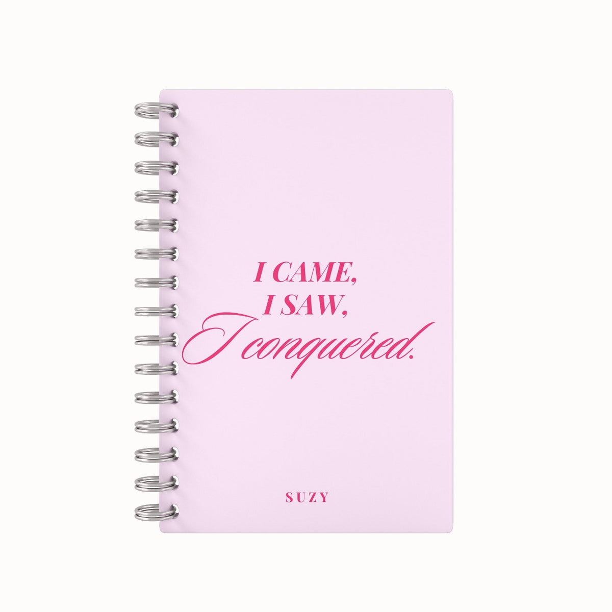 I Conquered Undated Daily Planner