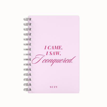 I Conquered Undated Daily Planner