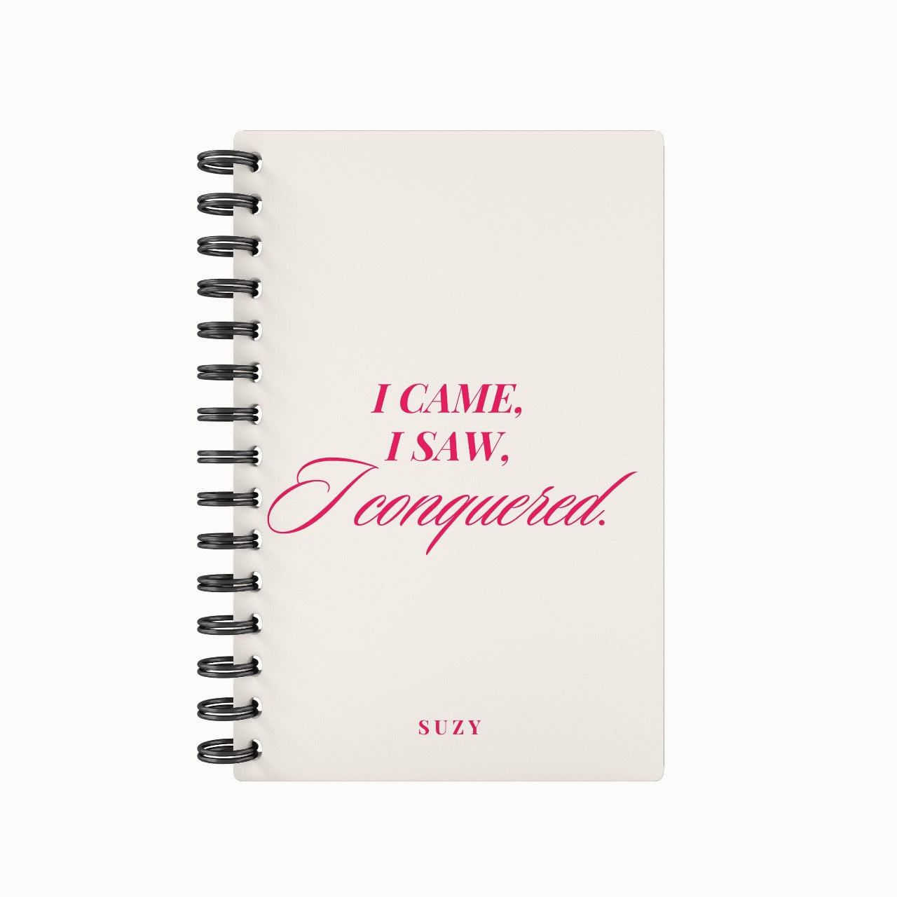 I Conquered Undated Daily Planner