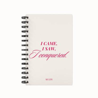 I Conquered Undated Daily Planner