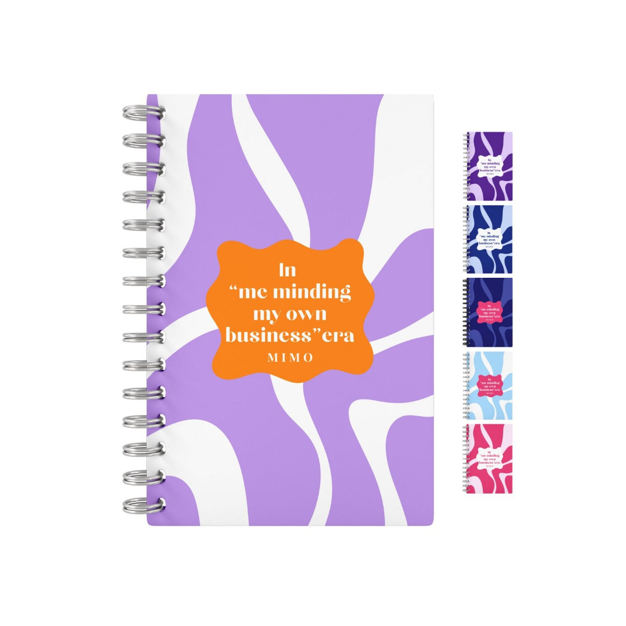 Minding my own business Undated Daily Planner