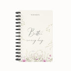 Simple Flower Purple Undated Daily Planner