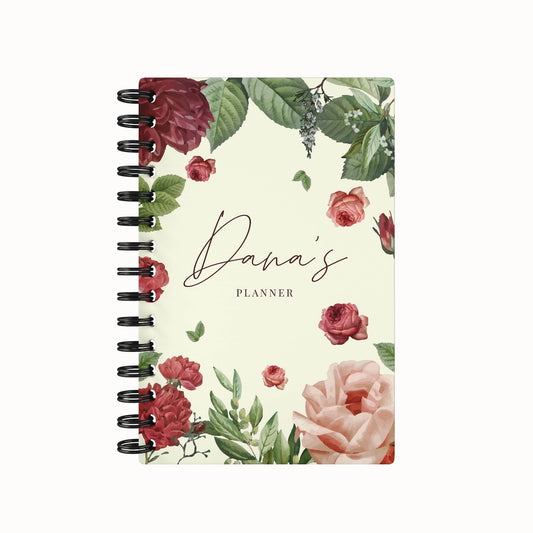 Romantic Undated Daily Planner