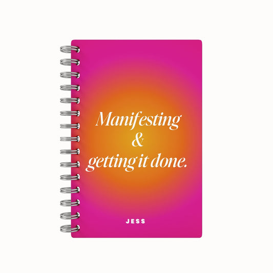 Manifesting Undated Daily Planner - Gradient Malibu