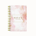 Marbles Undated Daily Planner - Rose