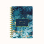 Marbles Undated Daily Planner - Aqua