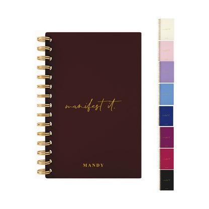 Manifest it Foil 2026 Weekly Planner