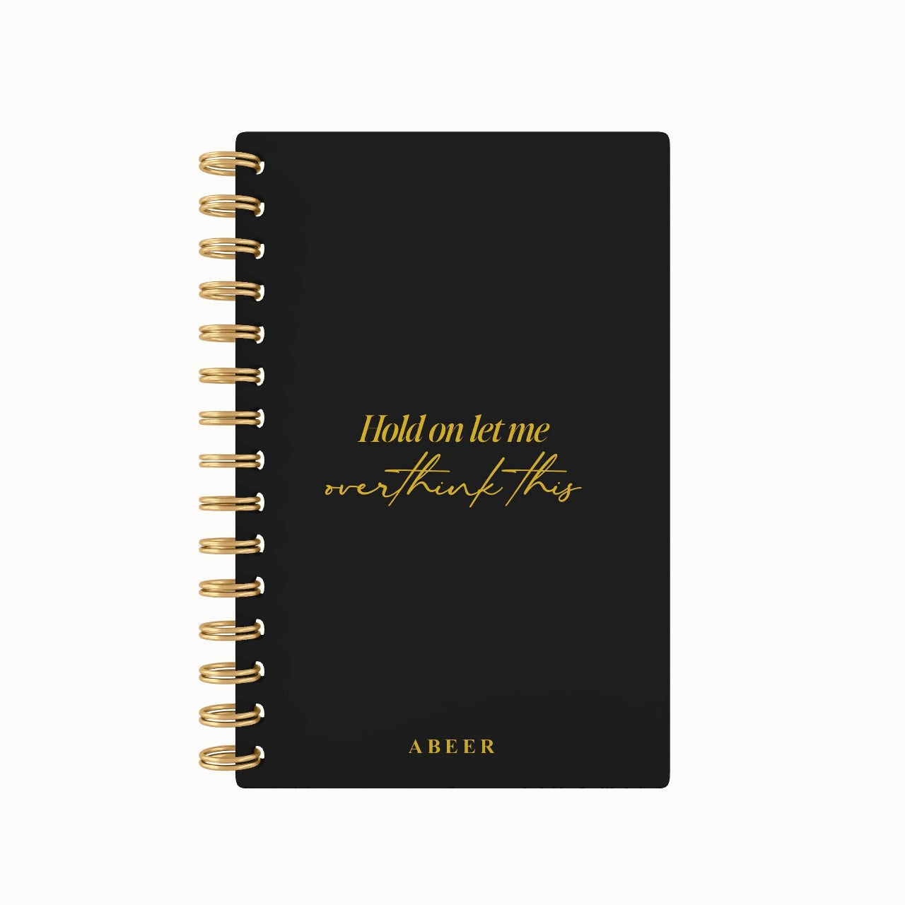 Overthinking Foil 2026 Weekly Planner