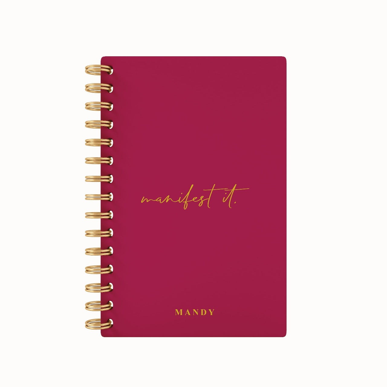 Manifest It Foil 2026 Weekly Agenda