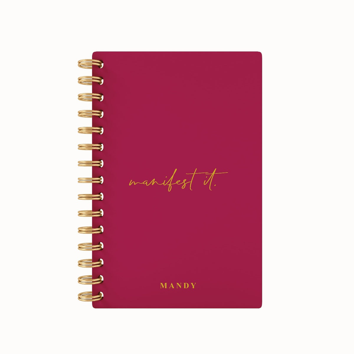 Manifest It Foil 2026 Weekly Agenda