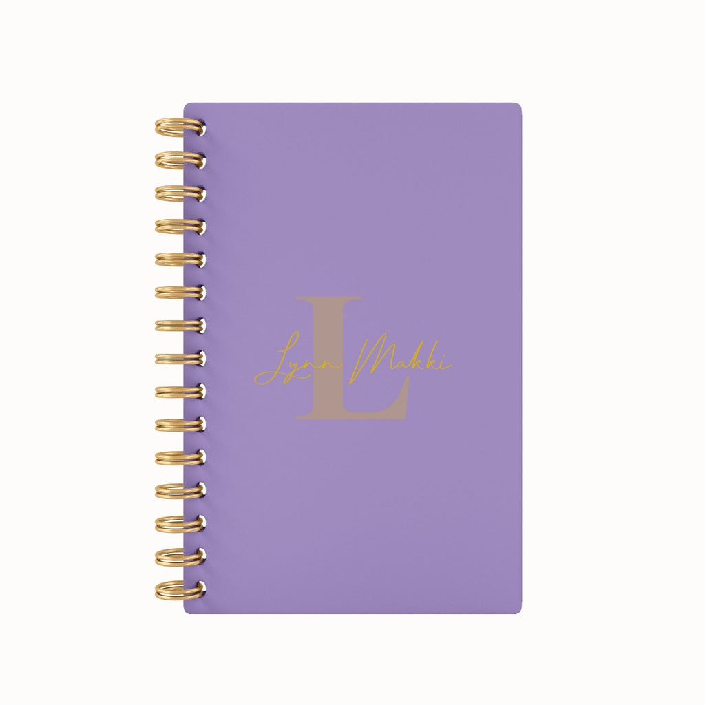 Initials Foil 2026 Weekly Agenda