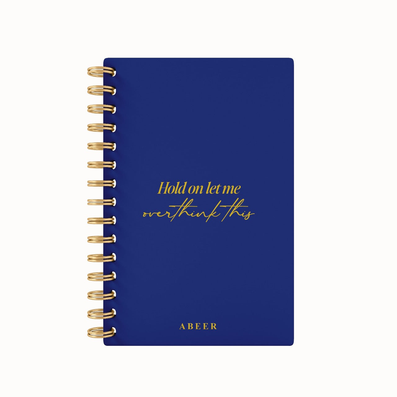Overthinking Foil 2026 Weekly Planner