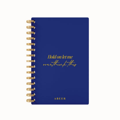 Overthinking Foil 2026 Weekly Planner
