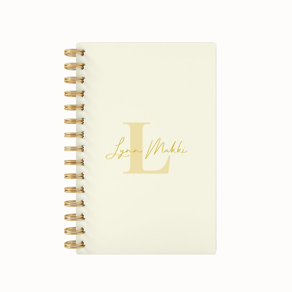Initials Foil 2026 Weekly Agenda