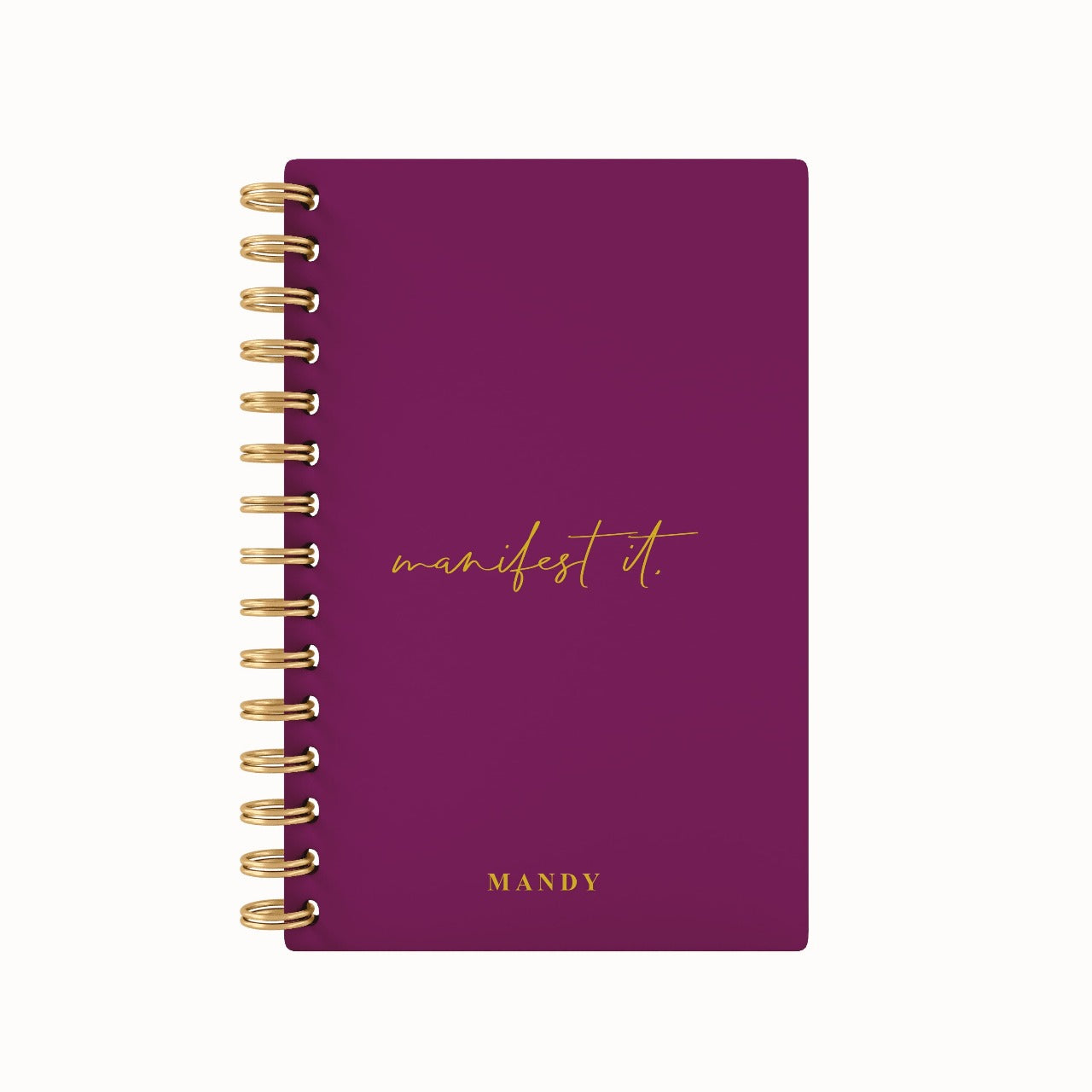 Manifest it Foil 2026 Weekly Planner