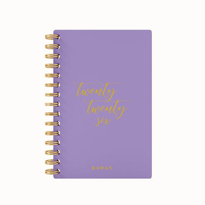Twenty Twenty-Six Foil 2026 Weekly Planner